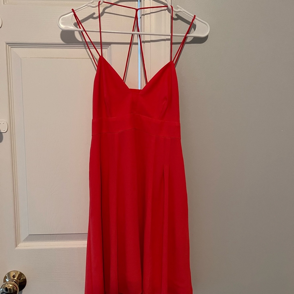 Express  Orange dress size 2